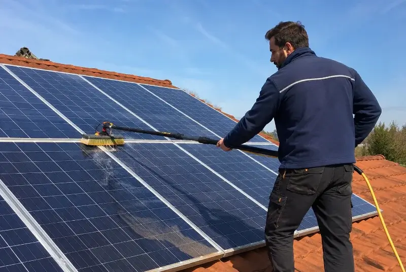 Nettoyage et entretien de panneaux solaires à Villefranche-de-Lauragais